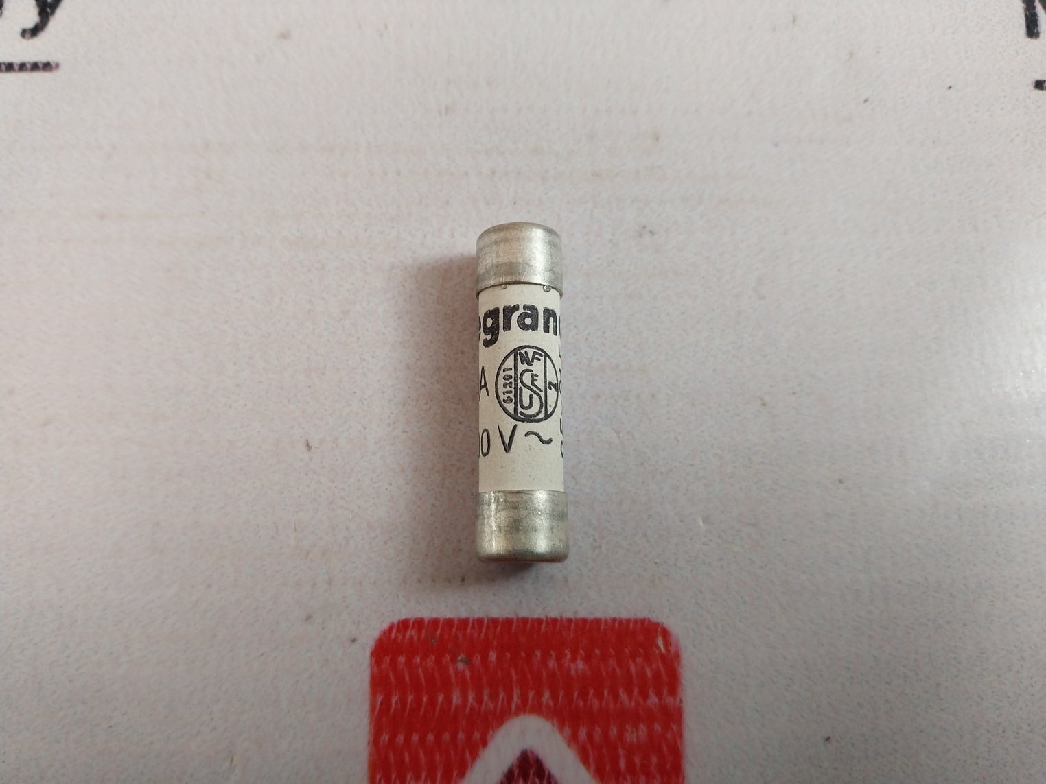 Lot Of 10X Legrand 123 20 Cartridge Fuse 20A 400V