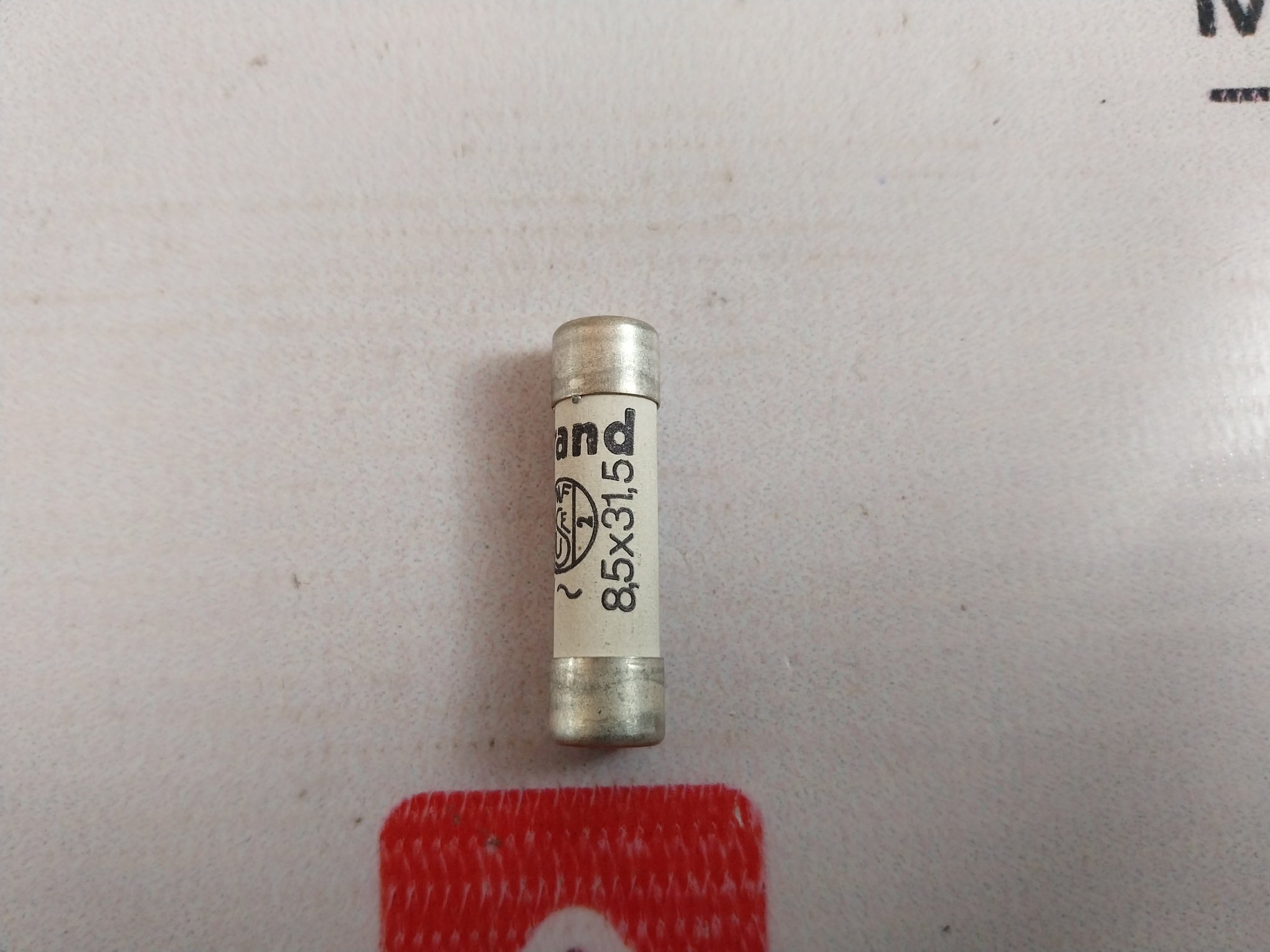 Lot of 10X Legrand 123 20 Cartridge Fuse 20A 400V