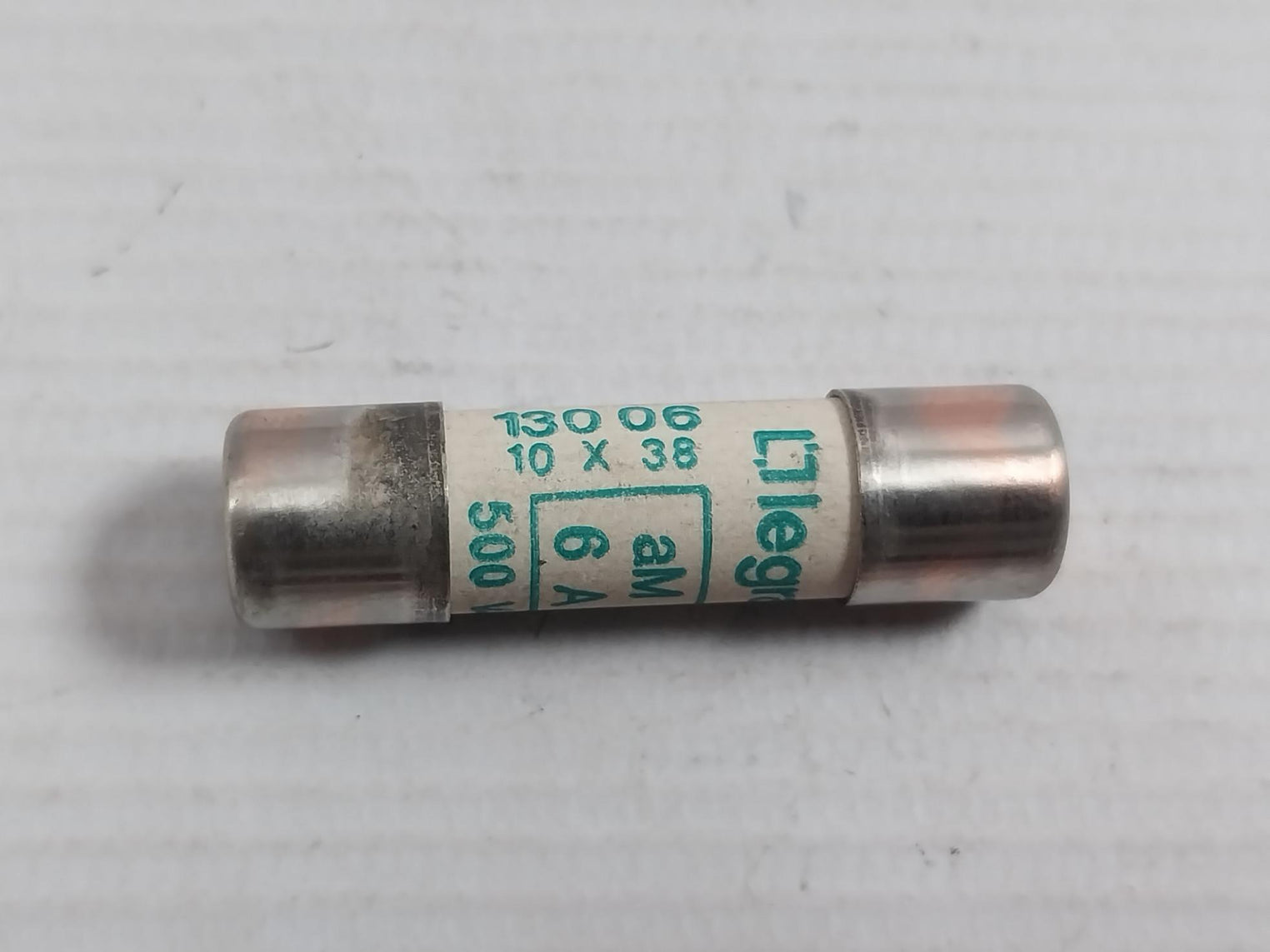 Lot Of 10X Legrand 130 06 Cartridge Fuse 10 X 38Mm