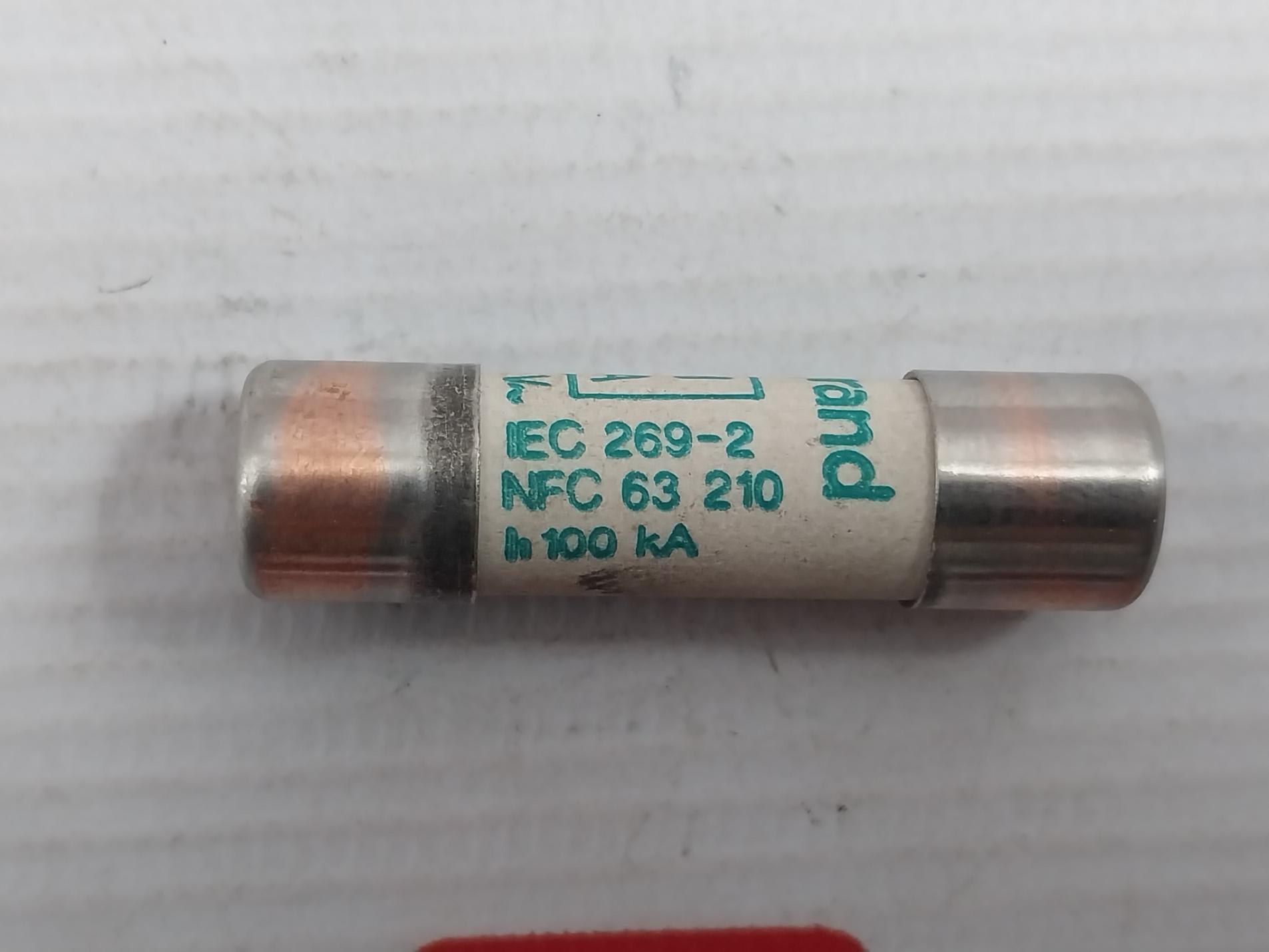 Lot Of 10X Legrand 130 06 Cartridge Fuse 10 X 38Mm