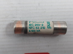 Lot Of 10X Legrand 130 06 Cartridge Fuse 10 X 38Mm
