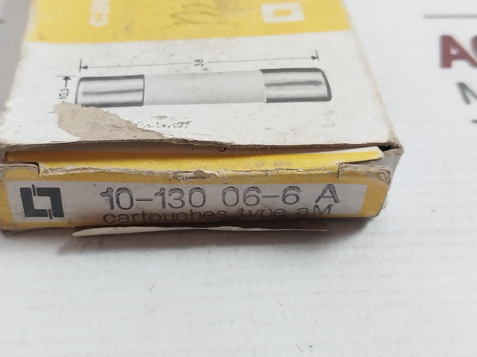 Lot Of 10X Legrand 130 06 Cartridge Fuse 10 X 38Mm