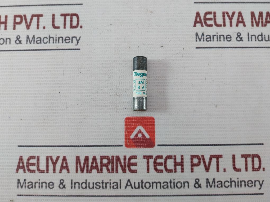 Lot Of 10X Legrand 130 08 Ceramic Cartridge Fuse 8Amp 500Vac