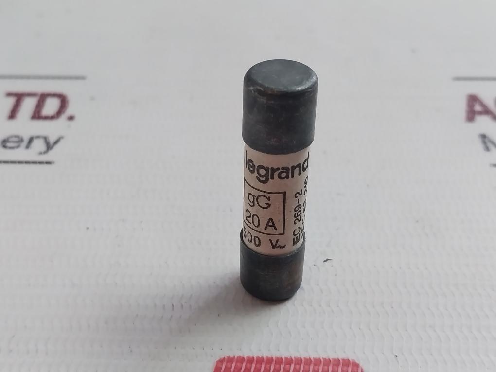 Lot Of 10X Legrand 133 20 Fuse Cylindrical Gg 20A