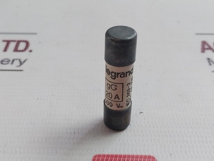 Lot of 10X Legrand 133 20 Fuse Cylindrical GG 20A