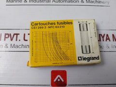 Lot of 10X LEGRAND 269-2 FUSE CARTRIDGE, 2A 500V, CEI 269 2-NFC 63 210