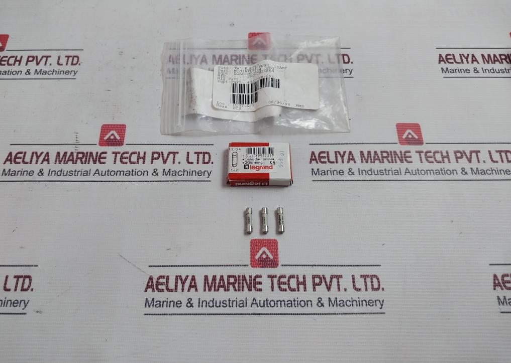 Lot Of 10X Legrand F3.15A Cartridge Fuse H250V 15Amp Fso