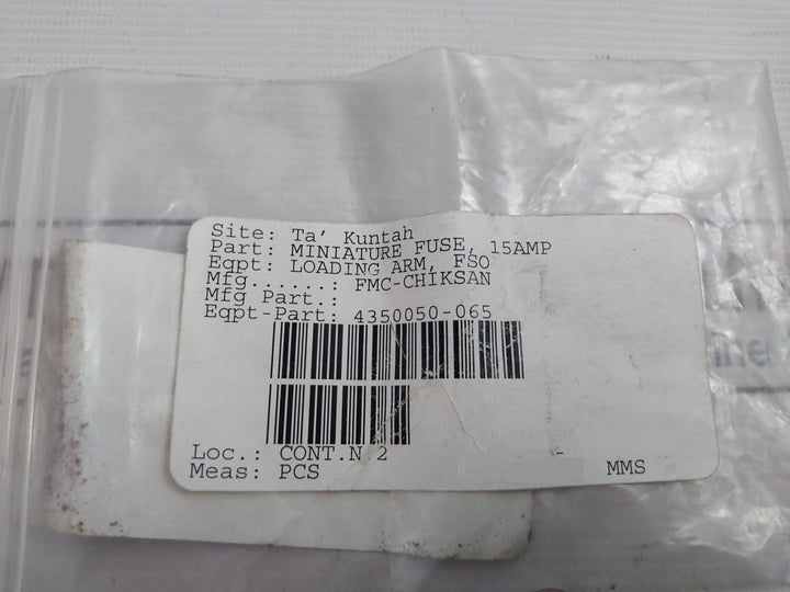 Lot of 10X LEGRAND F3.15A Cartridge Fuse H250V 15AMP FSO