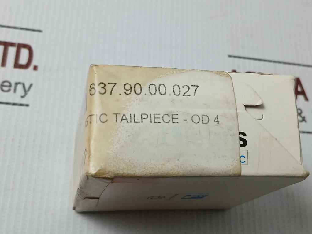 Lot Of 10X Legris 3183 04 00 Plug In Run Tee W/Plastic Tailpiece-od 4 4 Mm