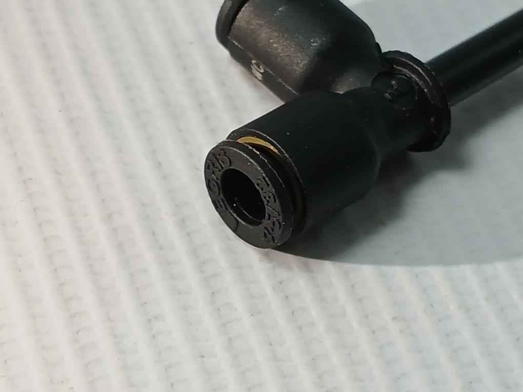 Lot Of 10X Legris 3183 04 00 Plug In Run Tee W/Plastic Tailpiece-od 4 4 Mm