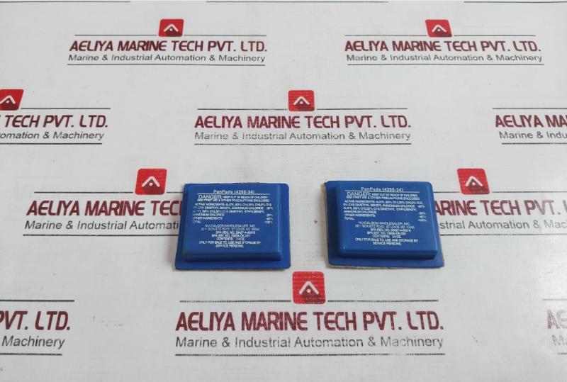 Lot Of 10X Nu-Calgon 4295-34 Pan Pads 3/4 Oz Ammonium Chloride