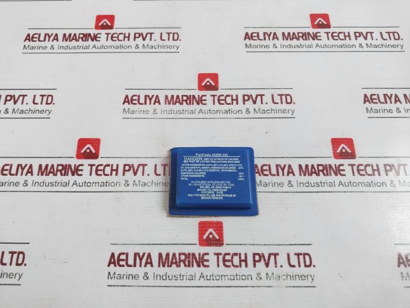 Lot Of 10X Nu-Calgon 4295-34 Pan Pads 3/4 Oz Ammonium Chloride