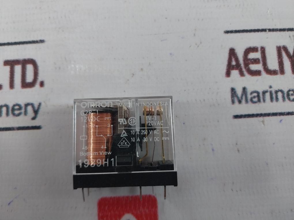 Lot of 10X OMRON G2R-1 Power Relay 120vac