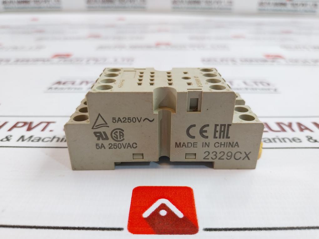 Lot Of 5X Omron Pyf14A-n Relay Socket 5A 250 5A 250Vac, 2329Cx