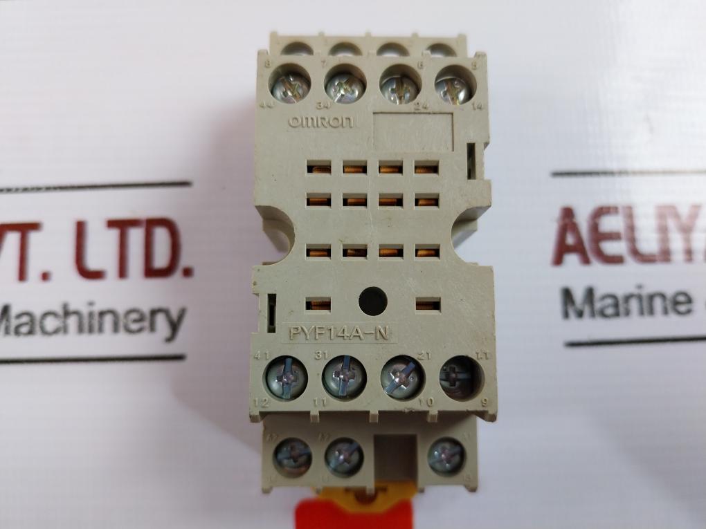 Lot Of 5X Omron Pyf14A-n Relay Socket 5A 250 5A 250Vac, 2329Cx