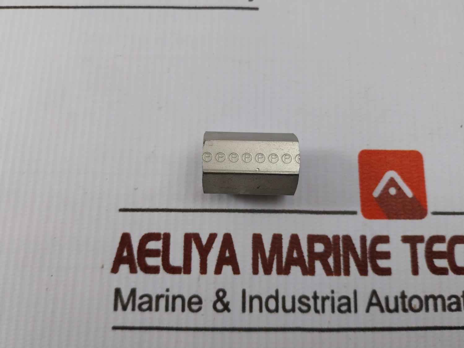 Lot Of 10X Parker 1/4Gg44Ms Hydraulic Connector Fitting Stainless Steel