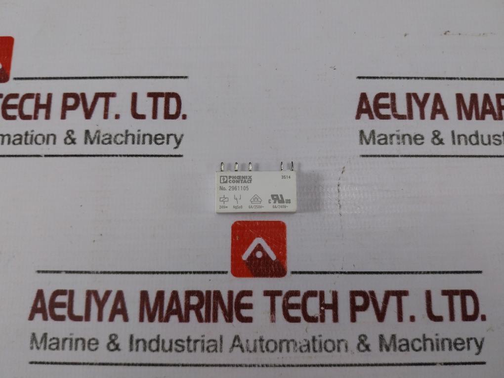 Lot Of 15X Phoenix Contact 2961105 General Purpose Relay 24V, 6A/250V~