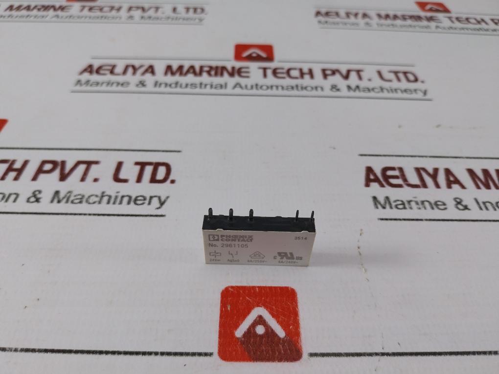 Lot Of 15X Phoenix Contact 2961105 General Purpose Relay 24V, 6A/250V~