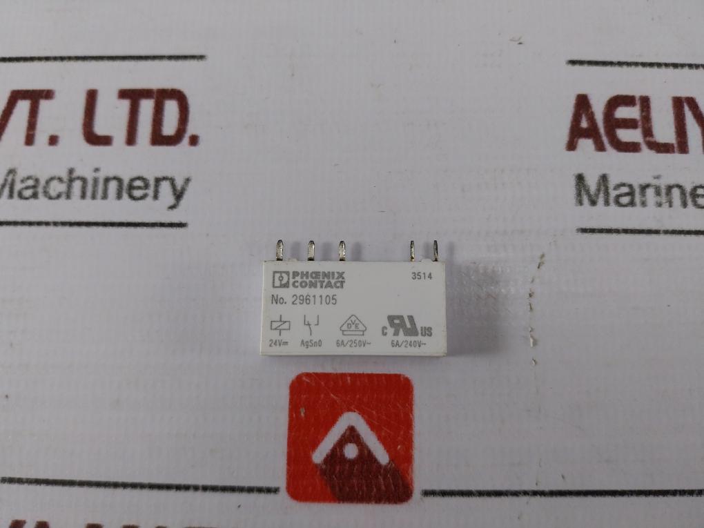 Lot Of 15X Phoenix Contact 2961105 General Purpose Relay 24V, 6A/250V~