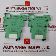 Lot of 10X Phoenix Contact 29 66 01 6 Power Relay With Socket PLC-BSC-24DC/21