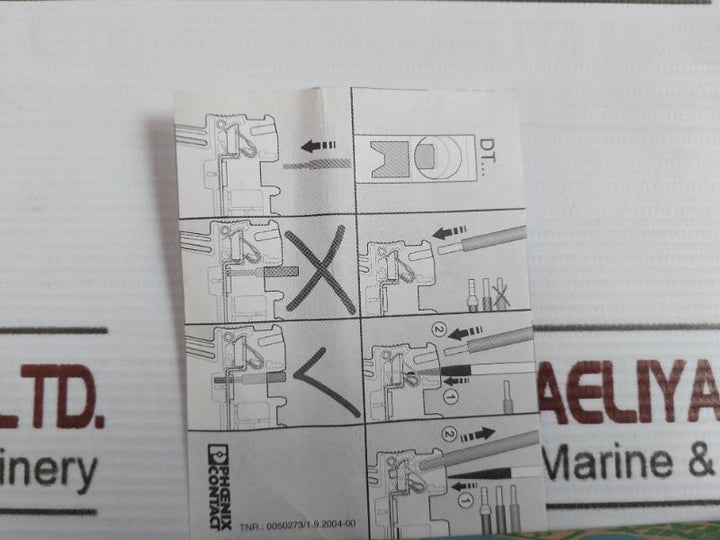 Lot of 10X PHOENIX CONTACT DT 6/2,5-DREHSI-EX (5X20) Fuse Terminal Block 600V 10