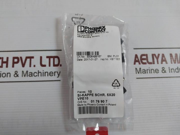 Lot of 10X PHOENIX CONTACT DT 6/2,5-DREHSI-EX (5X20) Fuse Terminal Block 600V 10