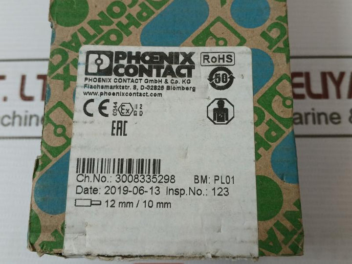 Lot of 10X PHOENIX CONTACT DT 6/2,5-DREHSI Fuse Modular Terminal Block