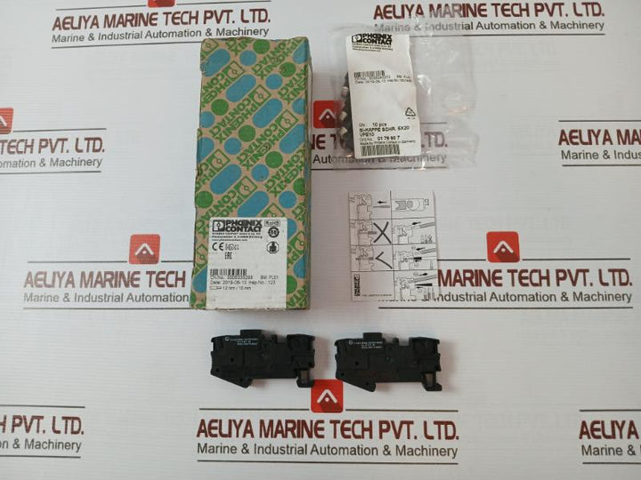 Lot of 10X PHOENIX CONTACT DT 6/2,5-DREHSI Fuse Modular Terminal Block