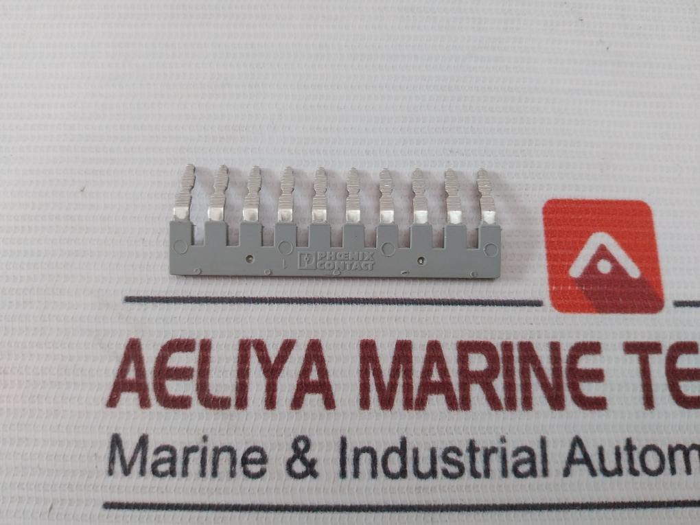 Lot Of 10X Phoenix Contact Eb 10-6 Insertion Bridge 0201139