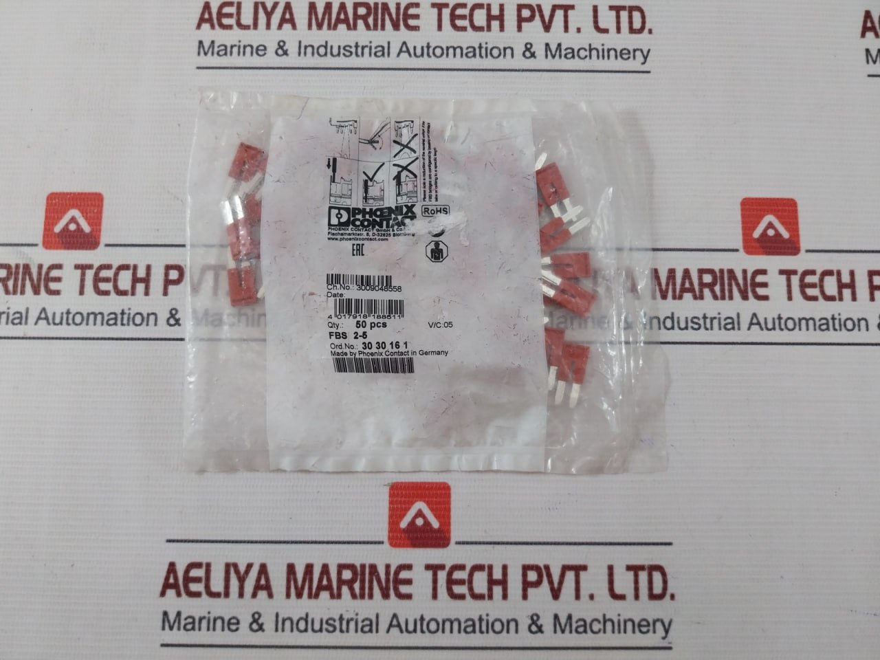 Lot Of 10X Phoenix Contact Fbs 2-5 Plug-in Bridge 3030161