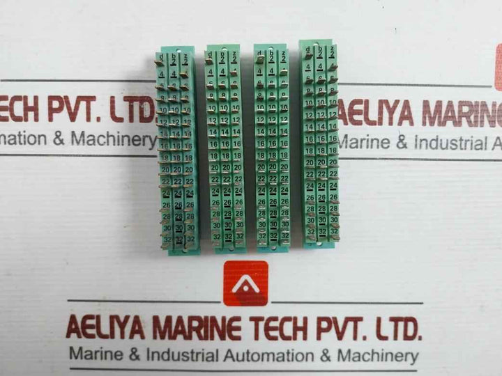Lot Of 10X Phoenix Contact Sfl (2,8-0,8) F48 Female Connector Strip