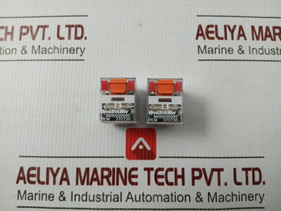 Lot Of 10X Power Relay 250 Vac 60Hz Weidmuller Rcm370730
