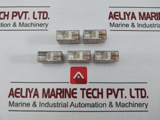 Lot Of 10X Rcl424024 Weidmuller Miniature Industrial Relay 10A/250Vac