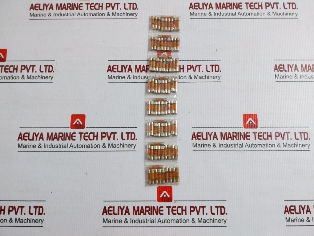 Lot Of 10X Rosma Cylindrical Cartridge Fuse 2A 250V