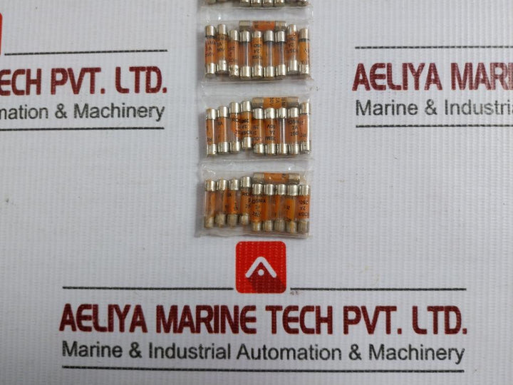 Lot Of 10X Rosma Cylindrical Cartridge Fuse 2A 250V