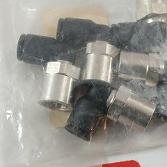 Lot of 10X RS 227-5953 Elbow Threaded Adaptor 6 X 1/8