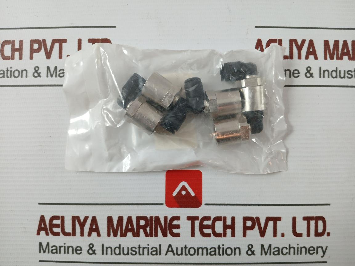 Lot of 10X RS 227-5969 Pneumatic Push-to-Connect Fitting 6mm 1/4 Inch