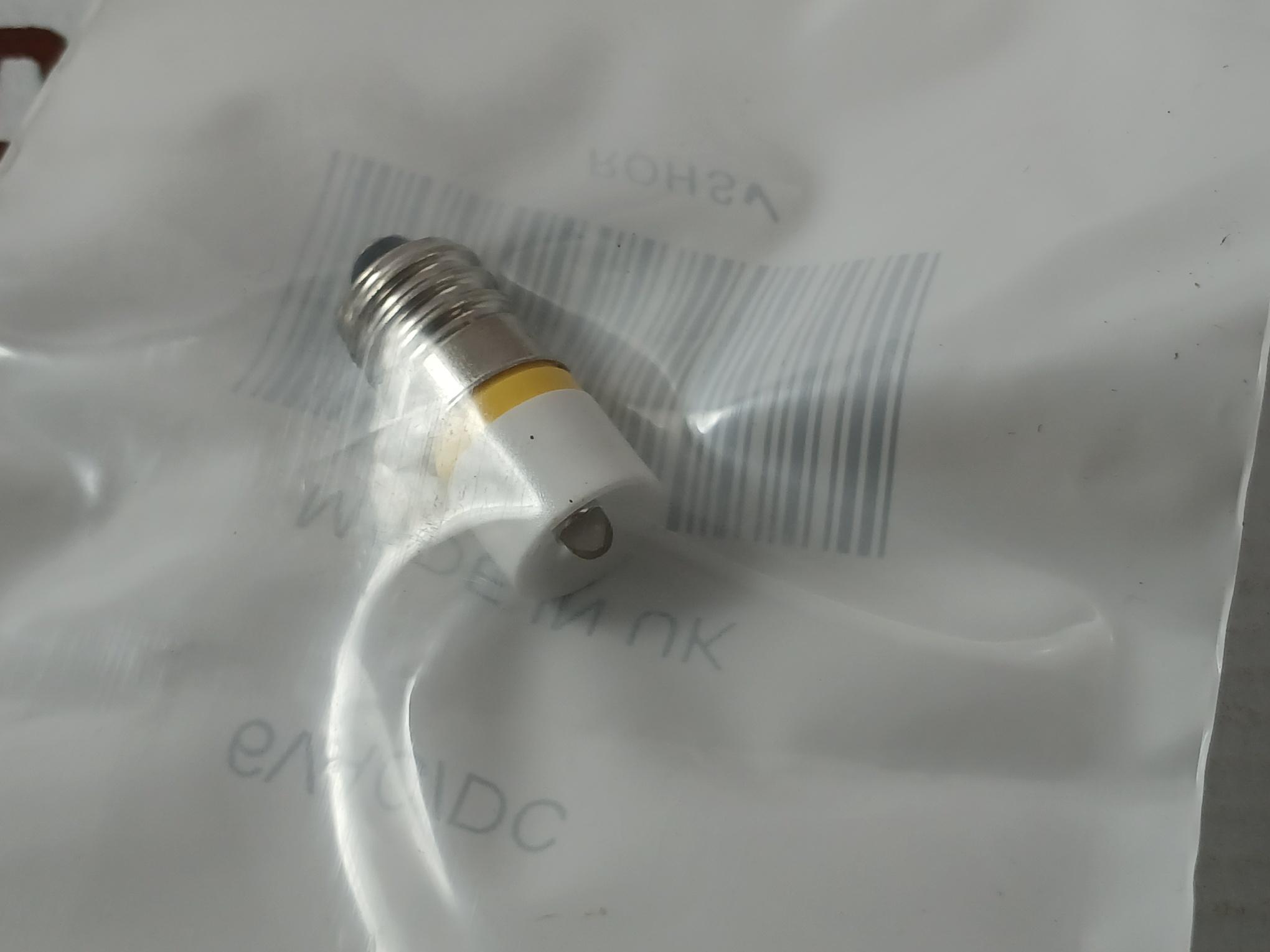 Lot of 10X RS PRO 205-151 Yellow LED Indicator Lamp