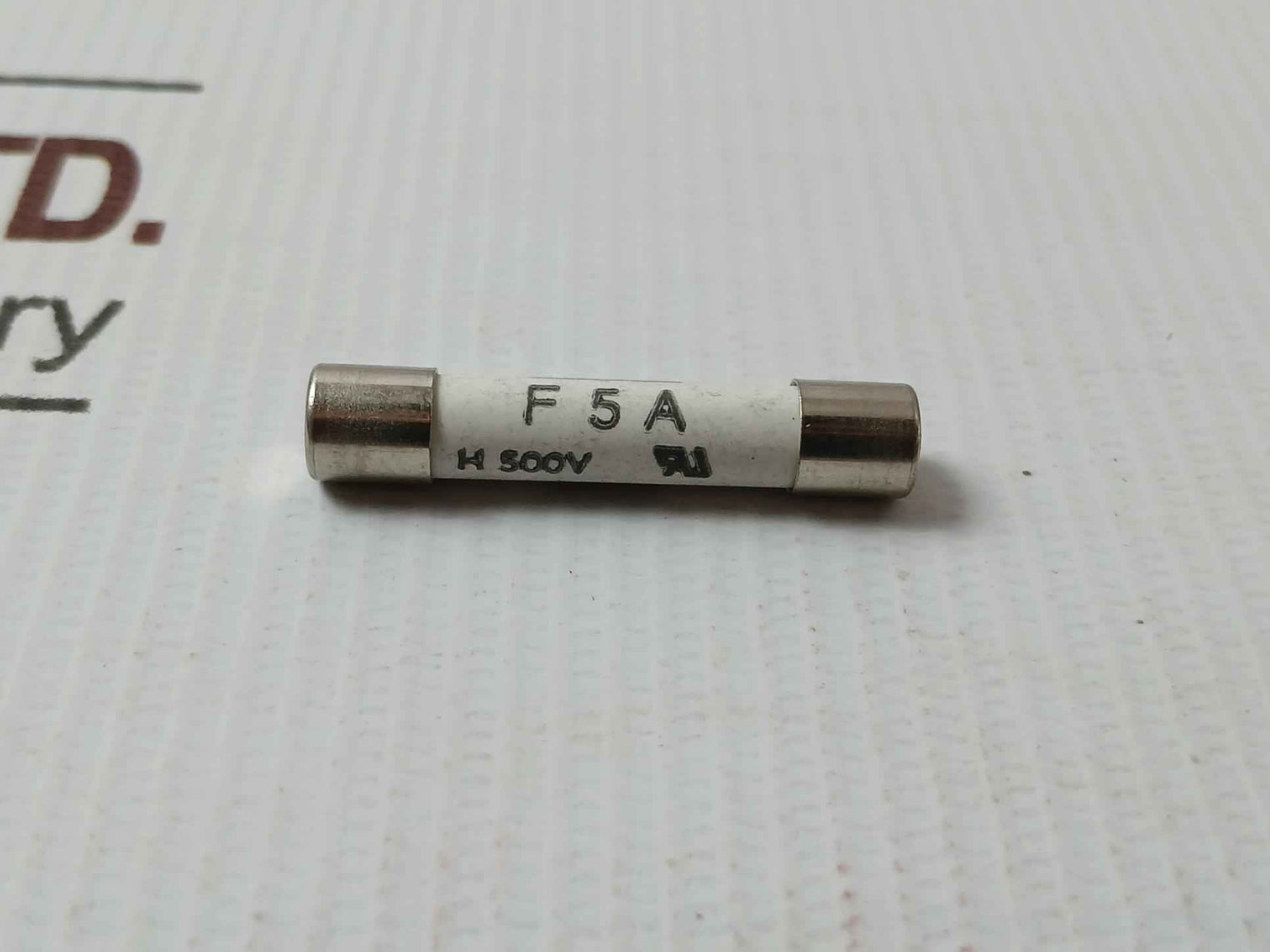 Lot Of 10X Siba 189020 Fuse 500V Ac 5A 6.3 Mm × 32 Mm