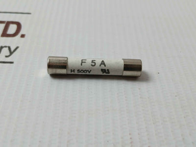 Lot Of 10X Siba 189020 Fuse 500V Ac 5A 6.3 Mm × 32 Mm