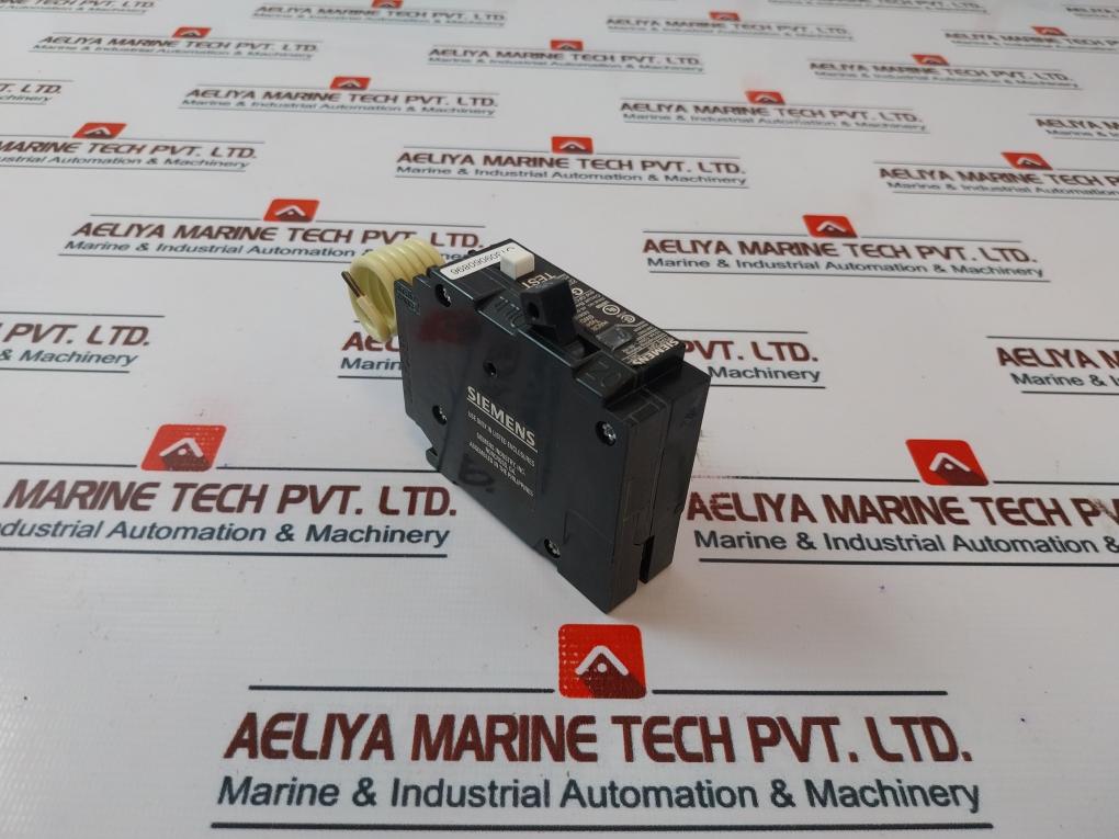 Lot Of 10X Siemens Qf115 Ground Fault Circuit Breaker 1 Pole 15A 10Ka 120- 60Hz