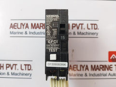 Lot Of 10X Siemens Qf115 Ground Fault Circuit Breaker 1 Pole 15A 10Ka 120- 60Hz