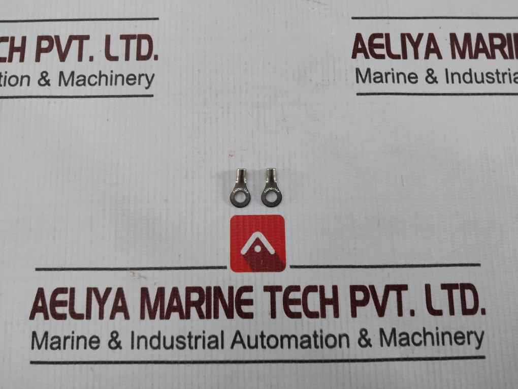 Lot Of 10X Te Connectivity 161-1184 Uninsulated Ring Terminal 1.0-2.6Mm Sq.M4