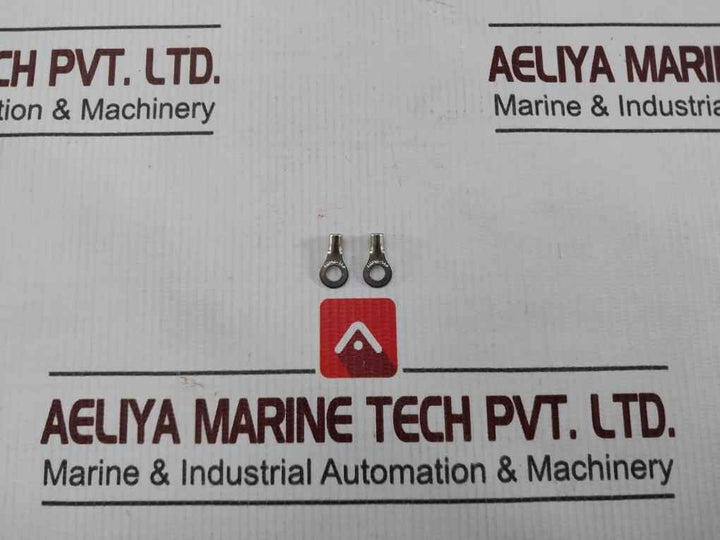 Lot Of 10X Te Connectivity 161-1184 Uninsulated Ring Terminal 1.0-2.6Mm Sq.M4
