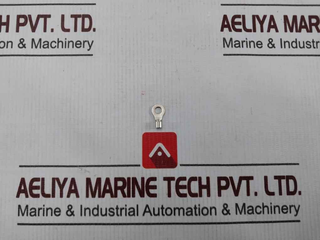 Lot Of 10X Te Connectivity 161-1184 Uninsulated Ring Terminal 1.0-2.6Mm Sq.M4