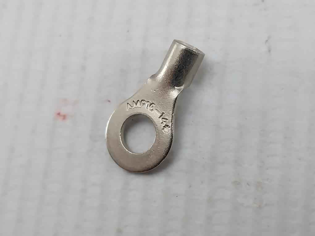 Lot Of 10X Te Connectivity 161-1184 Uninsulated Ring Terminal 1.0-2.6Mm Sq.M4