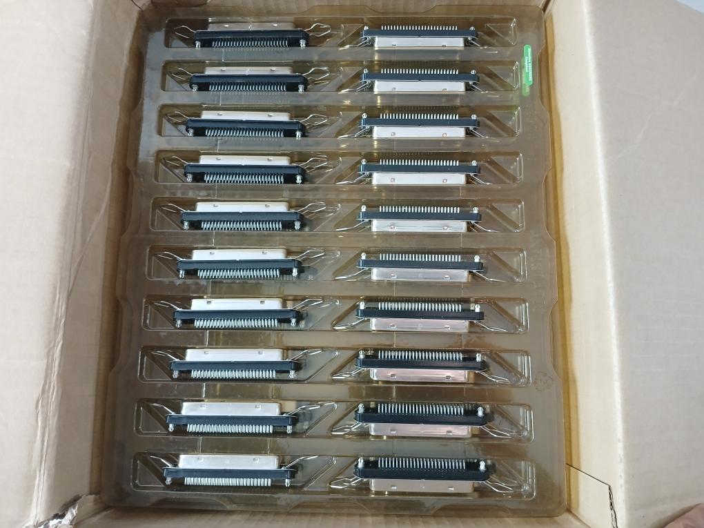 Lot of 10X TE CONNECTIVITY LD Connector 50 Pin Boardlock