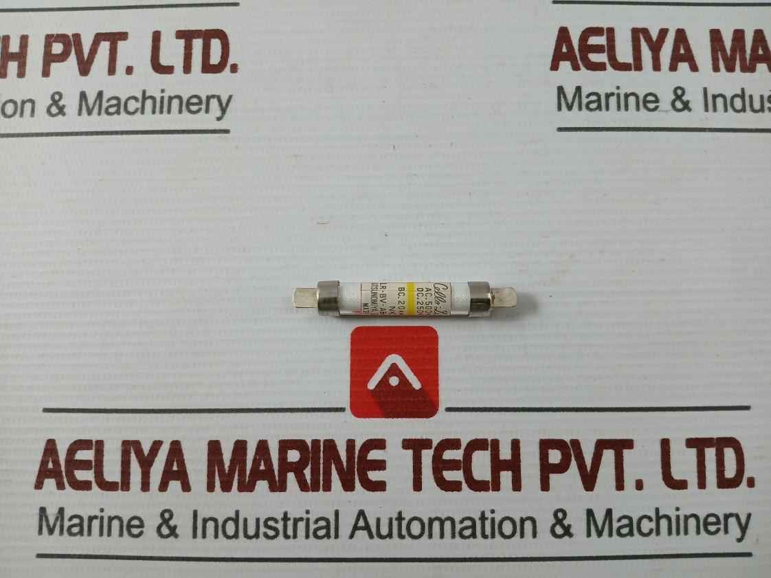 Lot Of 10X Utsunomiya Electric Nc1 Cello-lite Fuse Bc. 20Ka•Ff.1.35