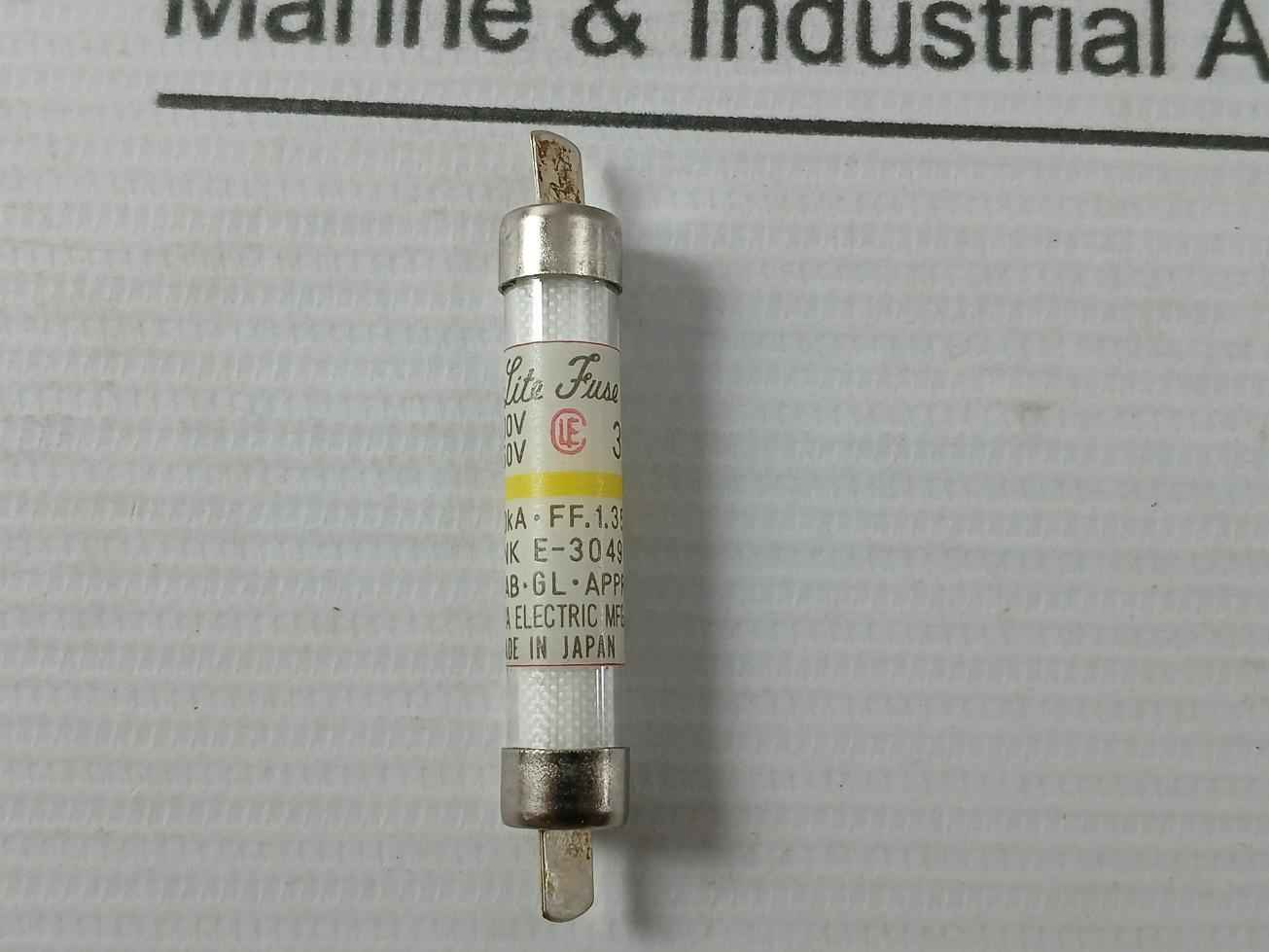 Lot Of 10X Utsunomiya Electric Nc1 Cello-lite Fuse Bc. 20Ka•Ff.1.35