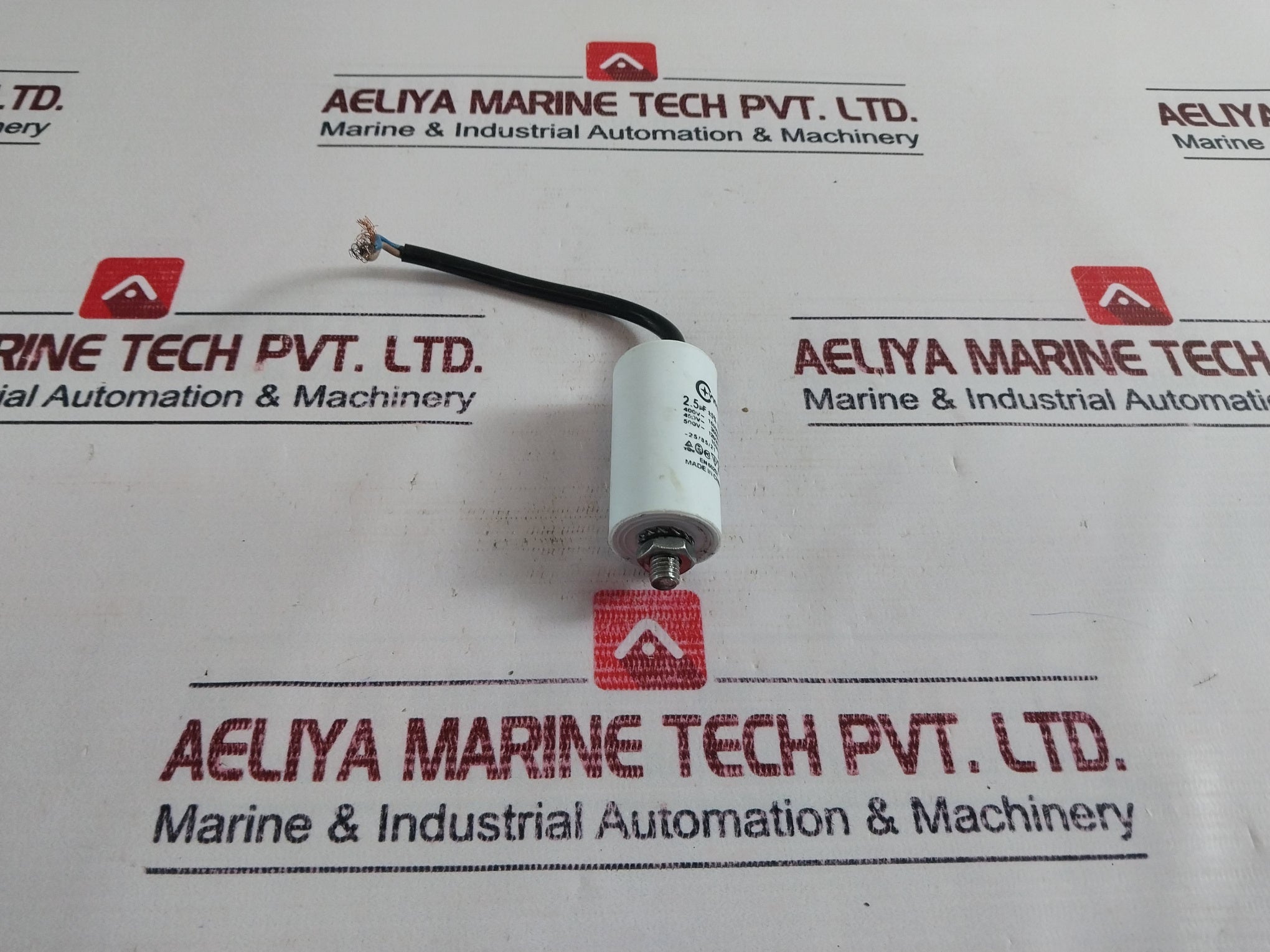 Lot Of 10X Vyhr 2.5 μF ±5% Yhr Motor Capacitor 450Vac